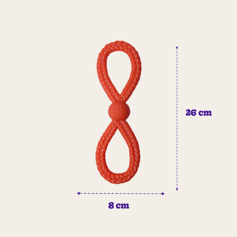 Brinquedo Odontopet Argola Dupla Flexi para Cães - Tam. Único