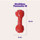 Brinquedo Odontopet Osso Big Bone Flexi Laranja para Cães