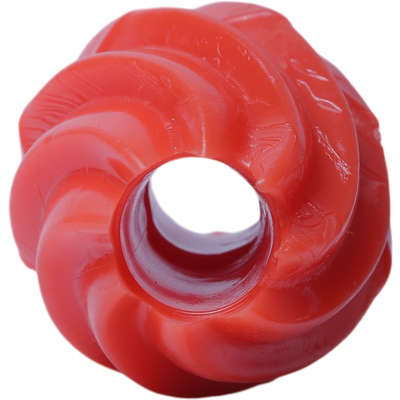 Brinquedo Odontopet Bola Americana Flexi Laranja para Cães