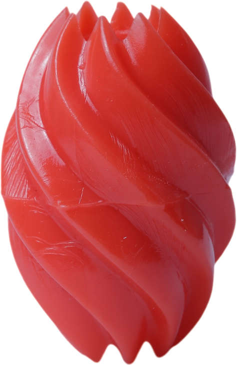 Brinquedo Odontopet Bola Americana Flexi Laranja para Cães - Tam. Único
