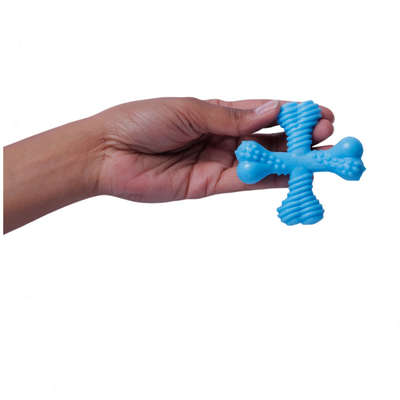 Brinquedo Odontopet Spinner Júnior Azul para Cães Filhotes