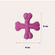 Brinquedo Odontopet Spinner Júnior Rosa para Cães Filhotes