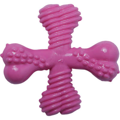 Brinquedo Odontopet Spinner Júnior Rosa para Cães Filhotes