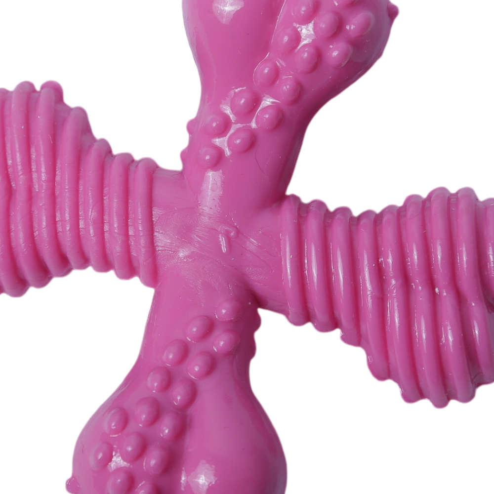 Brinquedo Odontopet Spinner Júnior Rosa para Cães Filhotes - Tam. Único