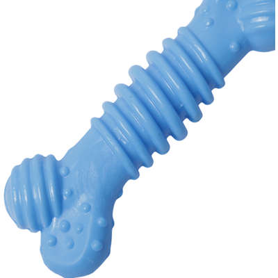 Brinquedo Odontopet Osso Júnior Azul para Cães Filhotes