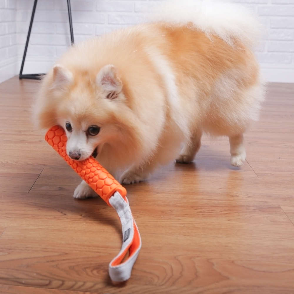 Brinquedo Mordedor Bumper Junior Laranja para Cães - Tam. Único