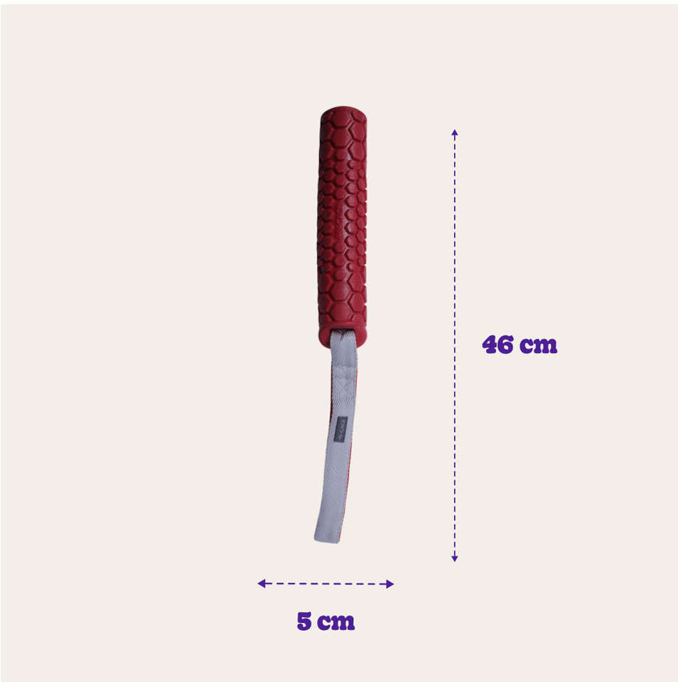 Brinquedo Mordedor Bumper Regular Vermelho para Cães - Tam. Único
