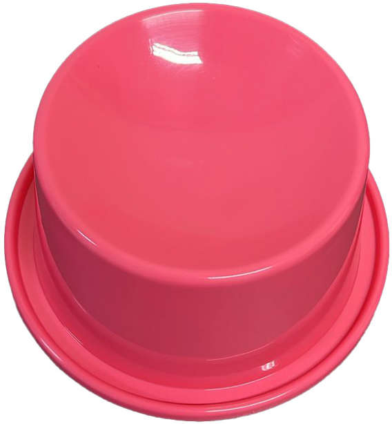 Comedouro Ergonômico Kroco Rosa para Gatos - 200 mL