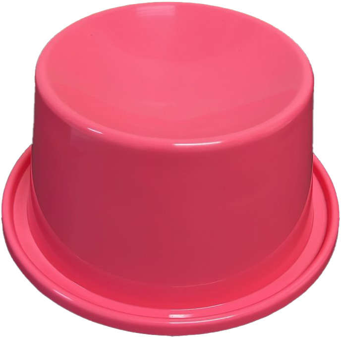 Comedouro Ergonômico Kroco Rosa para Gatos - 200 mL