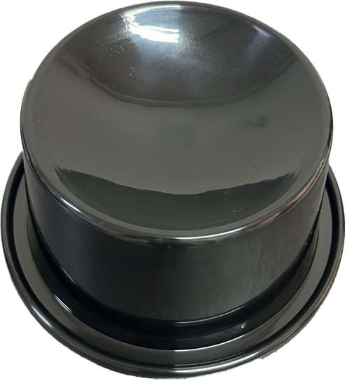 Comedouro Ergonômico Kroco Preto para Gatos - 200 mL