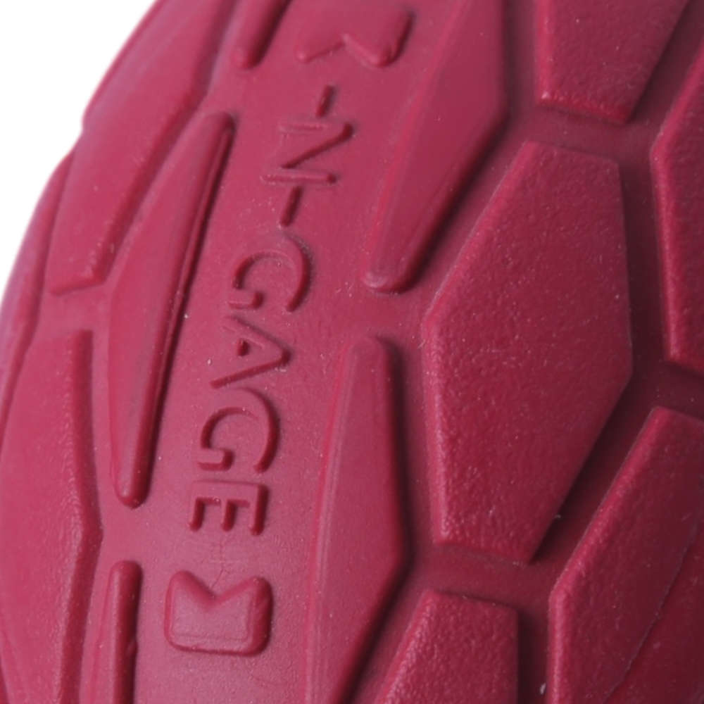 Brinquedo Mordedor Bola de Futebol Americano Vermelho para Cães - Tam. G