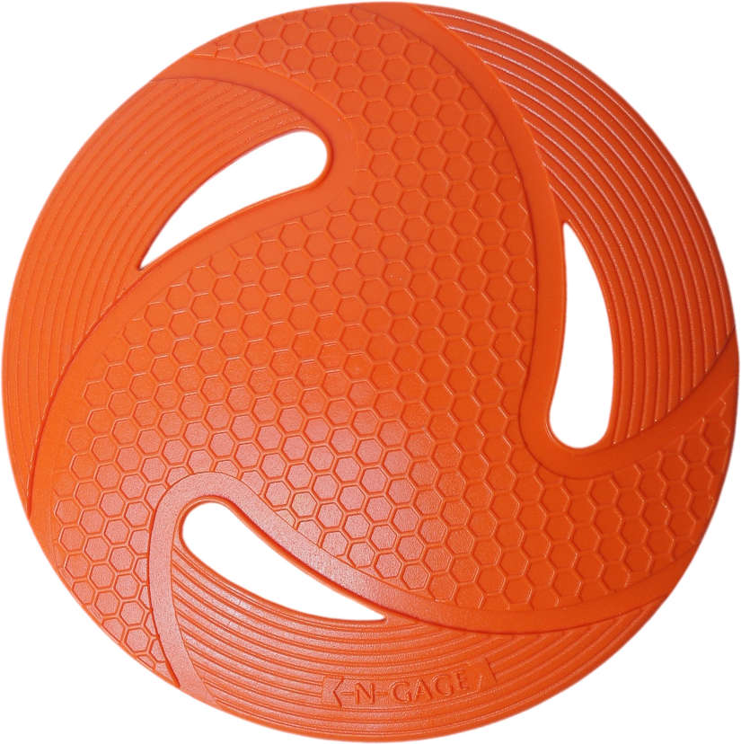 Brinquedo Mordedor Frisbee Flyer Laranja para Cães - Tam. Único