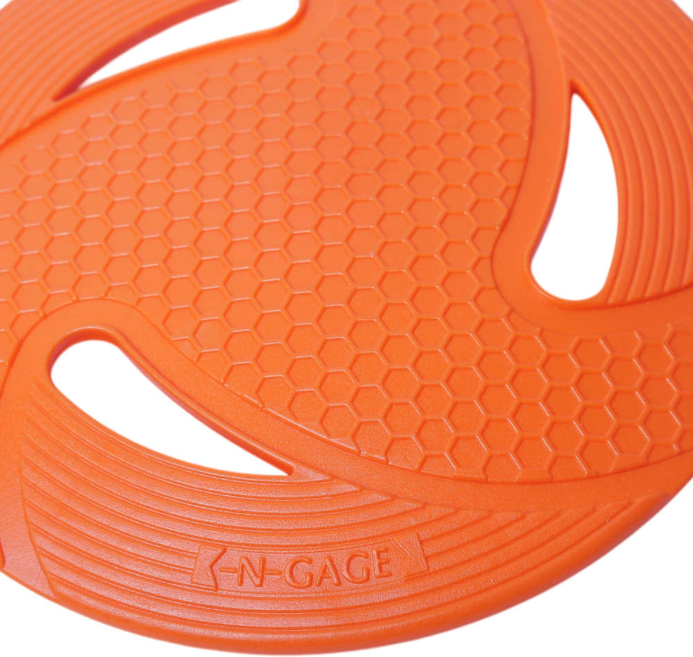 Brinquedo Mordedor Frisbee Flyer Laranja para Cães - Tam. Único