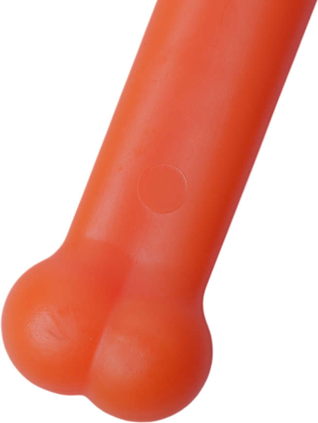 Brinquedo Odontopet Osso Bone Flexi Laranja para Cães - Tam. P