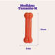 Brinquedo Odontopet Osso Bone Flexi Laranja para Cães