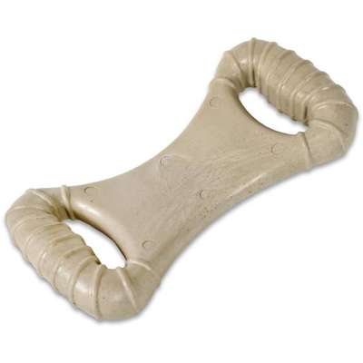 Brinquedo Mordedor Osso Biobone Bagaço de Laranja para Mordida Leve