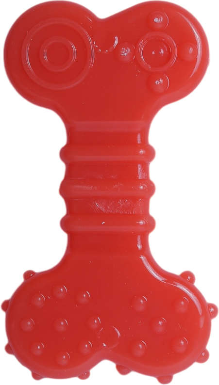 Brinquedo Odontopet Osso Flexi Flat Laranja para Cães - Tam. M
