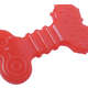 Brinquedo Odontopet Osso Flexi Flat Laranja para Cães