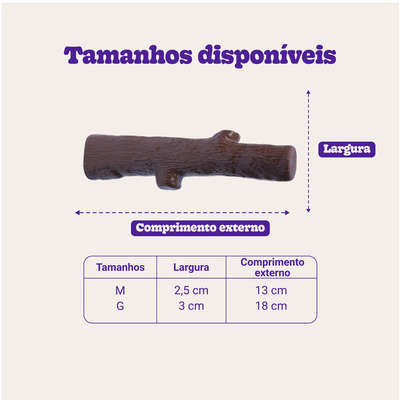 Brinquedo Odontopet Flexi Tronco para Cães