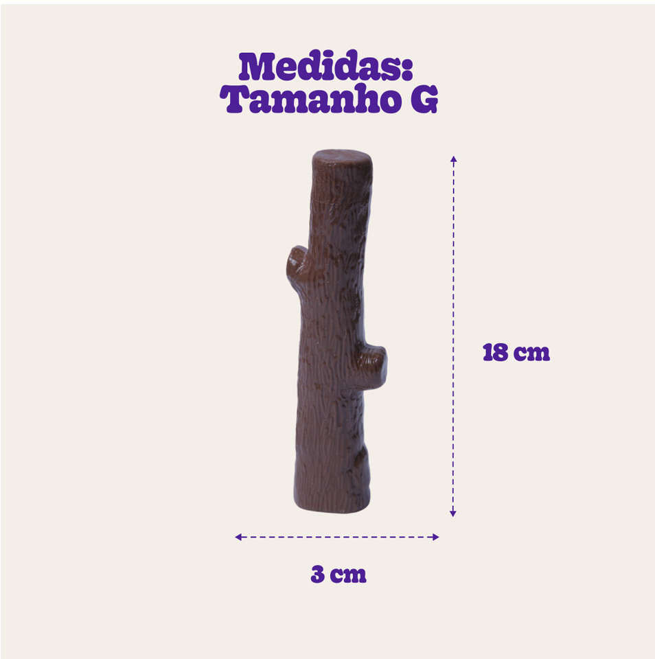 Brinquedo Odontopet Flexi Tronco para Cães - Tam. G