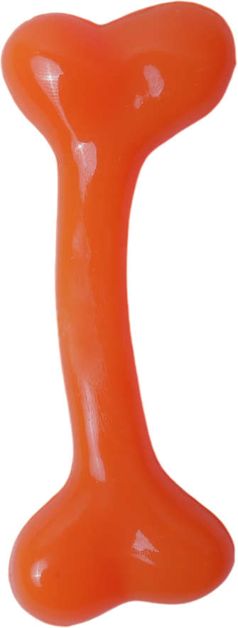 Brinquedo Odontopet Osso Laranja para Cães Sênior - Tam. P