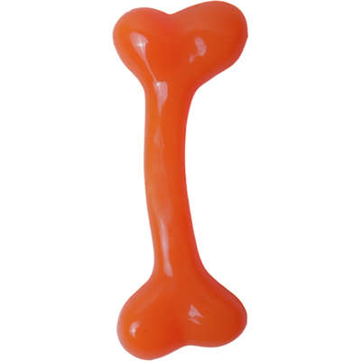 Brinquedo Odontopet Osso Laranja para Cães Sênior