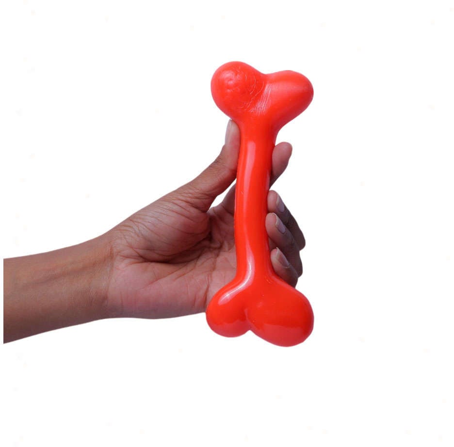 Brinquedo Odontopet Osso Laranja para Cães Sênior - Tam. G