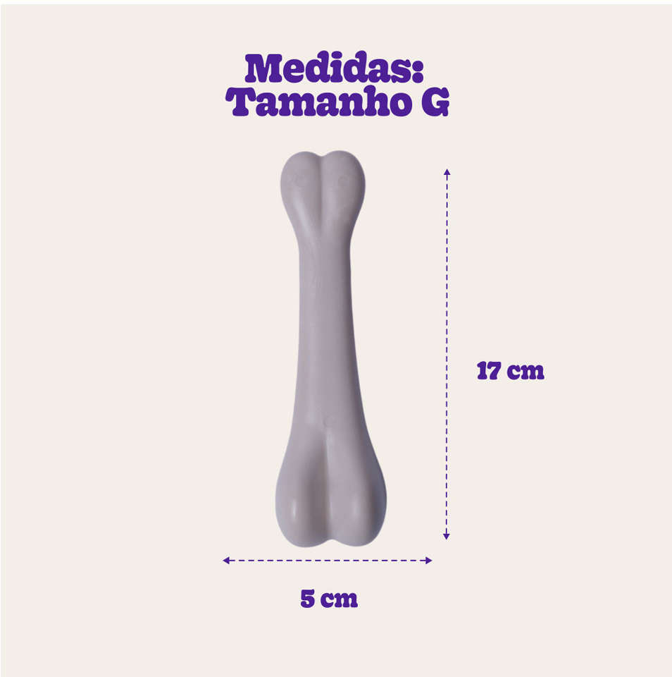 Brinquedo Chalesco Durabone em Nylon para Cães - Tam. G