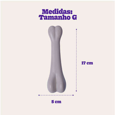 Brinquedo Chalesco Durabone em Nylon para Cães