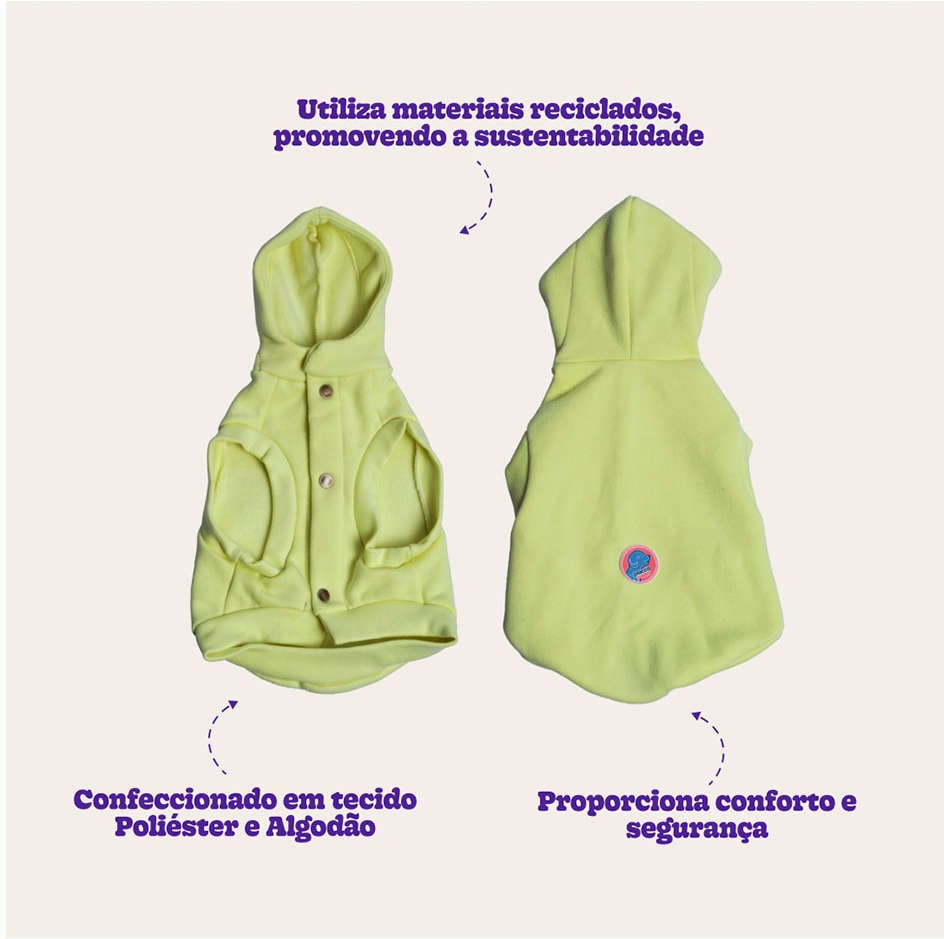 Moletom Vento Sul Melão - Tam. P