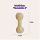 Brinquedo Odontopet Osso Dura Big Bone Nylon para Cães