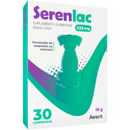 Suplemento Alimentar Avert Serenlac 225 mg para Cães - 30 Cápsulas