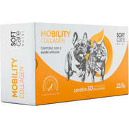 Suplemento Alimentar Soft Care Nutri Mobility Collagen para Cães e Gatos - 30 Cápsulas