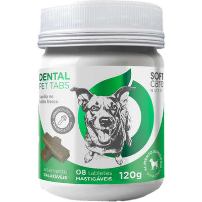 Suplemento Alimentar Soft Care Nutri Dental Pet Tabs