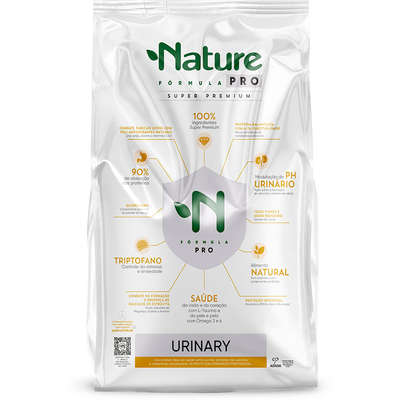 Ração Seca Alinutri Nature Fórmula Pro Urinary para Gatos Adultos