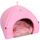 Cama Tenda São Pet Texas Tropical Rosa”