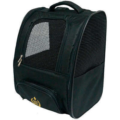 Mochila de Transporte São Pet Ransel Preta