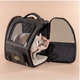 Mochila de Transporte São Pet Ransel Preta