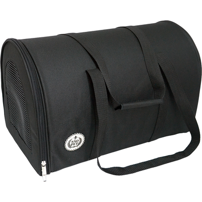Bolsa de Transporte São Pet São Pet Red Nylon Liso Preta