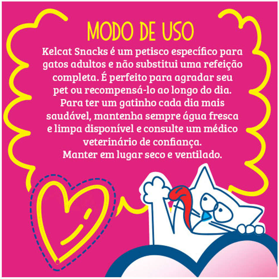 Petisco Snack para Gato Salmão - 40 g