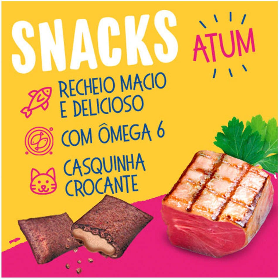 Petisco Snack para Gato Atum - 40g