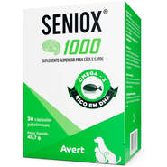 Suplemento Avert Seniox com 30 Cápsulas - 1000 mg