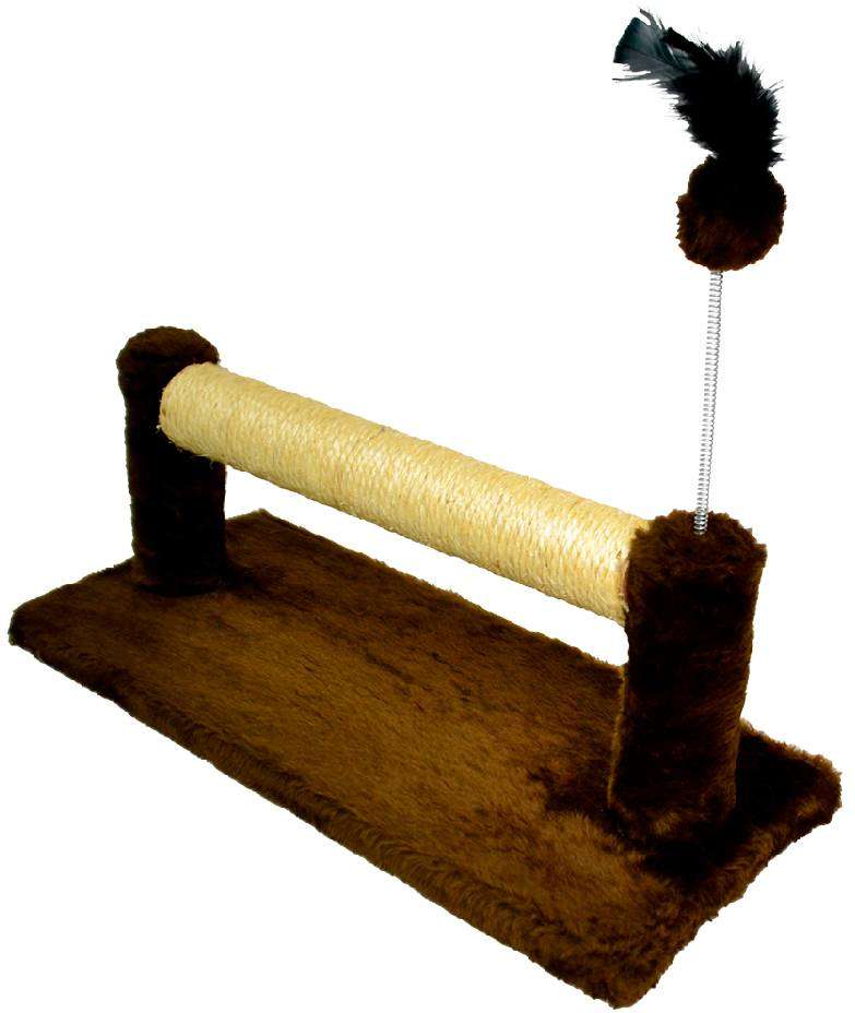 Brinquedo Arranhador São Pet Gira Gira Marrom