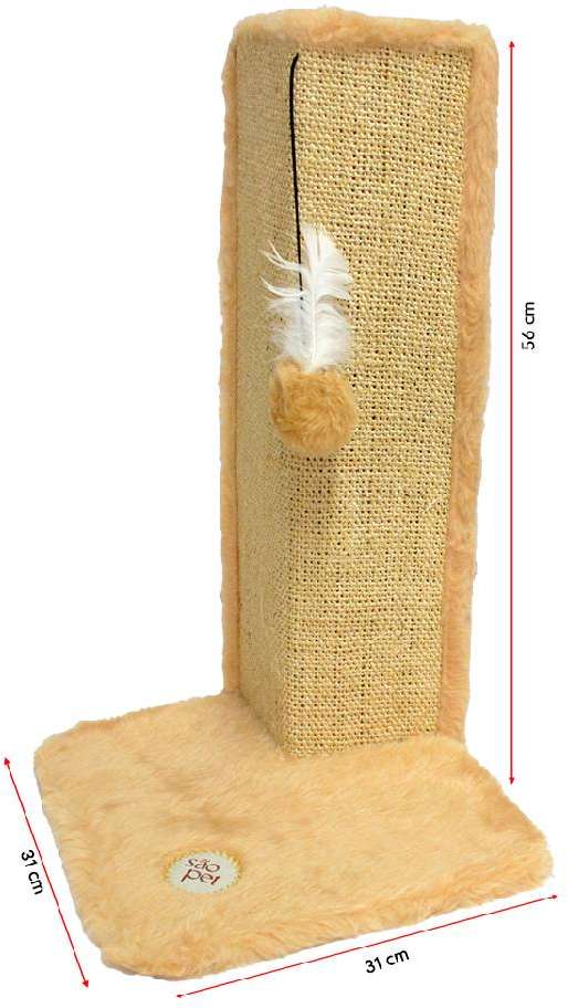 Brinquedo Arranhador São Pet Protector - Bege