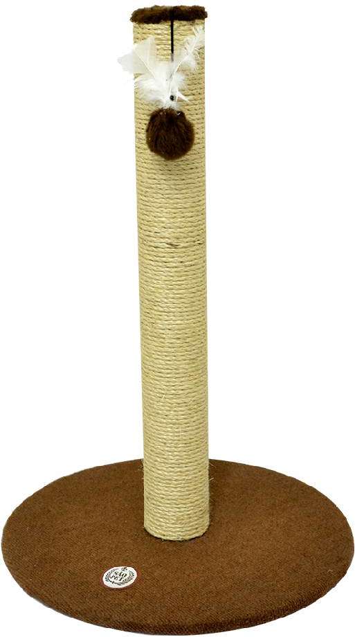 Brinquedo Arranhador Obelisco Marrom - Tam. Único