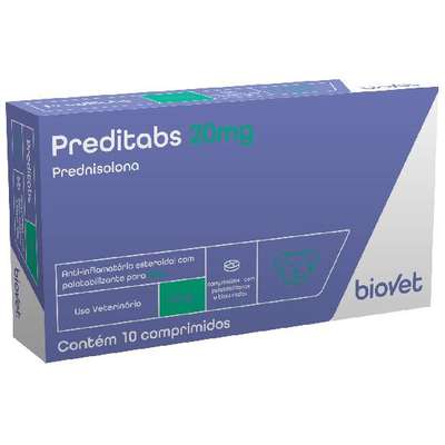 Anti-inflamatório Biovet Preditabs para Cães e Gatos