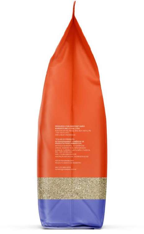 Areia Sanitária Meau Grãos Finos para Gatos - 4Kg