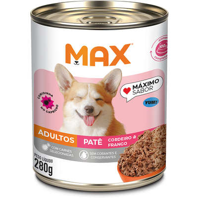 Patê Total Max Cordeiro e Frango para Cães Adultos