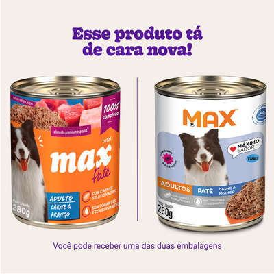 Patê Total Max Carne e Frango para Cães Adultos