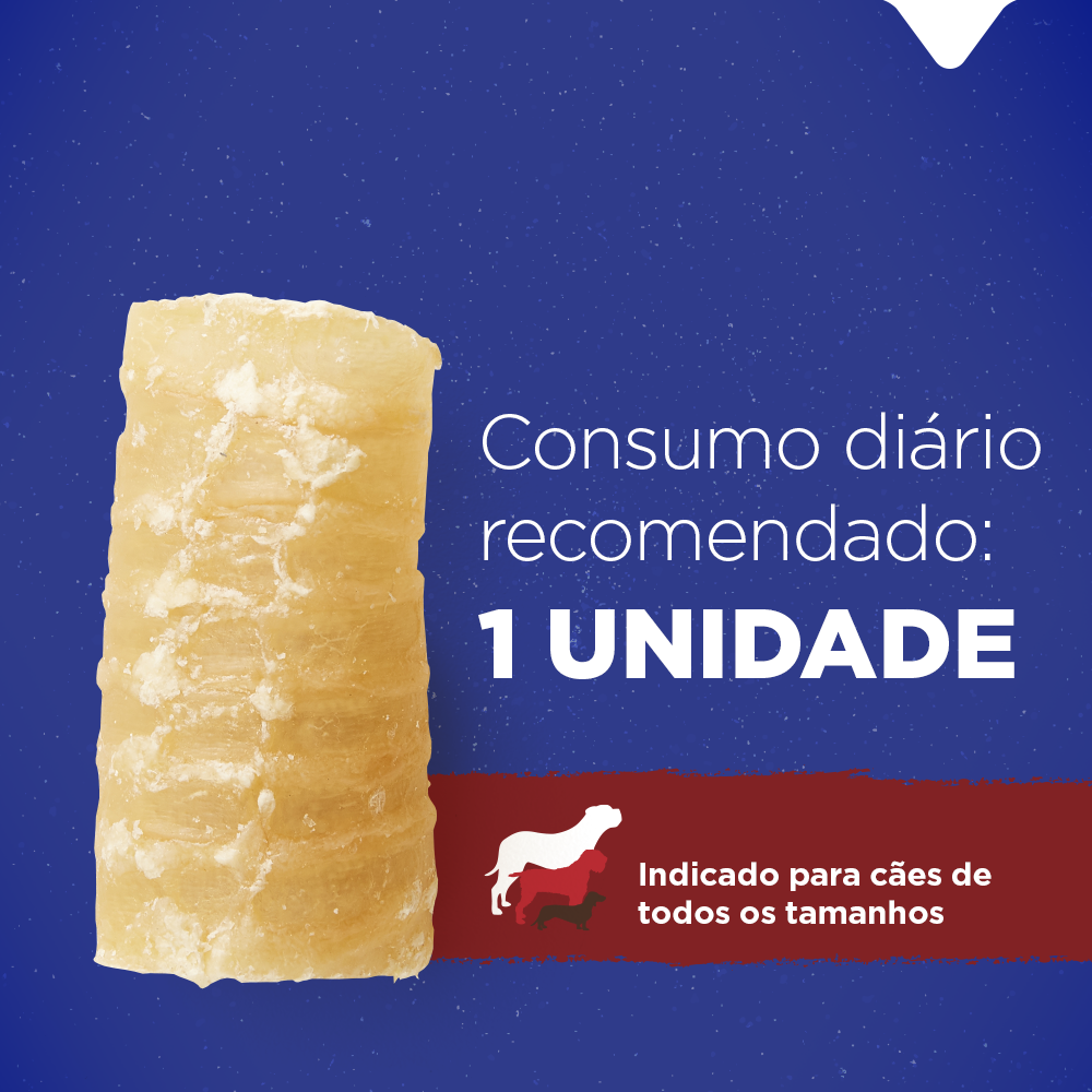 Petisco Natural Farm para Cães Traqueia 7 cm - 12 Unidades